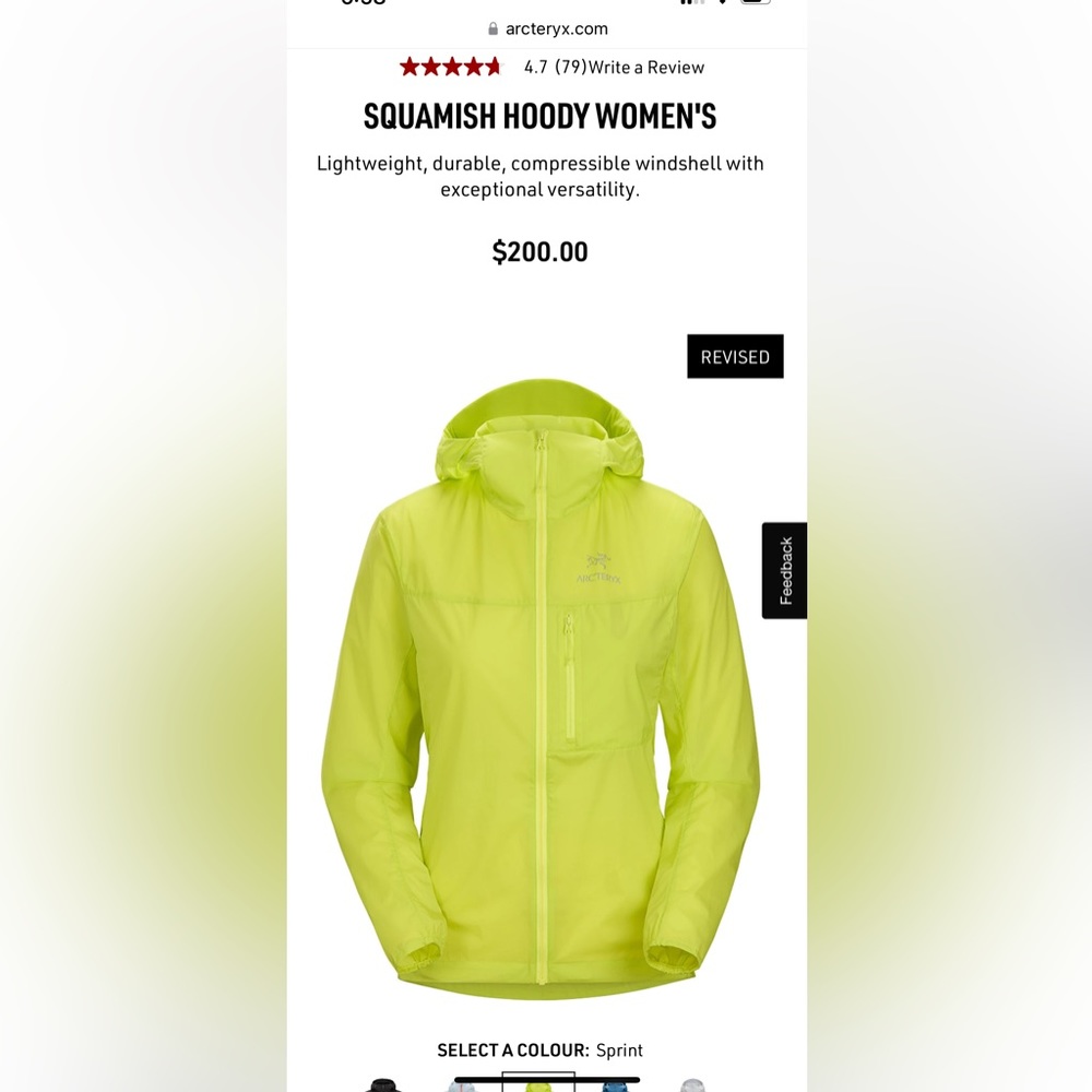 Arcteryx Squamish hoody
